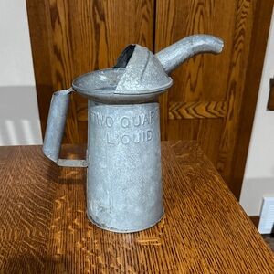 Vintage Metal Oil Can